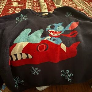 Disney Stitch Ugly Christmas sweater! Size 3X worn once!